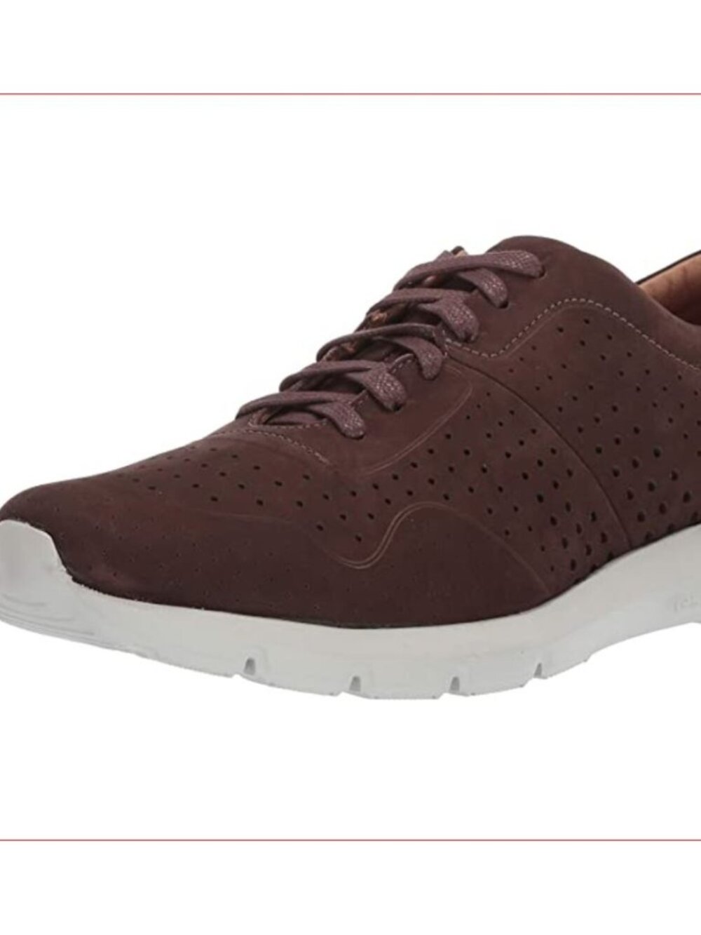 Marc Joseph New York Men's Genuine Leather Sneaker Shoes: Brown Nobuck, Size 9.5